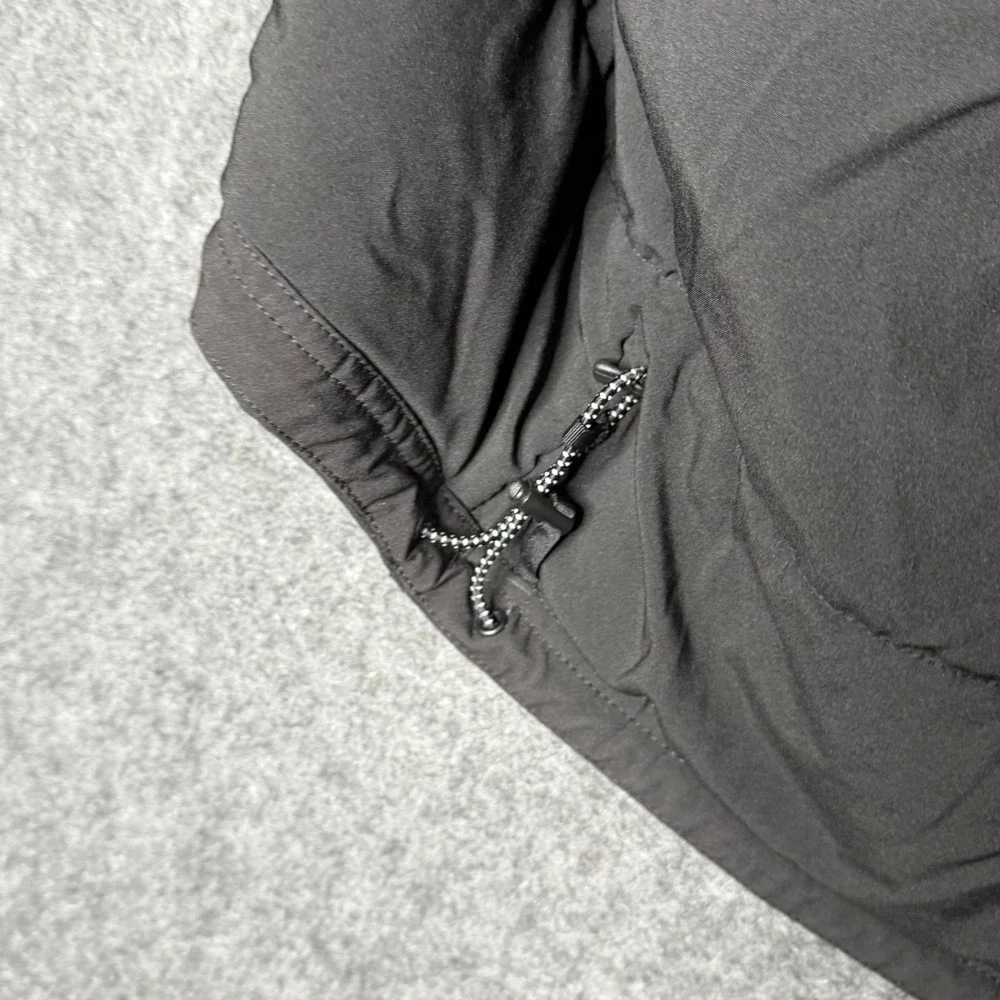 Duluth‎ Trading Co Mens 2XL Black Thermore Insulated Hooded Utility Vest Jacket